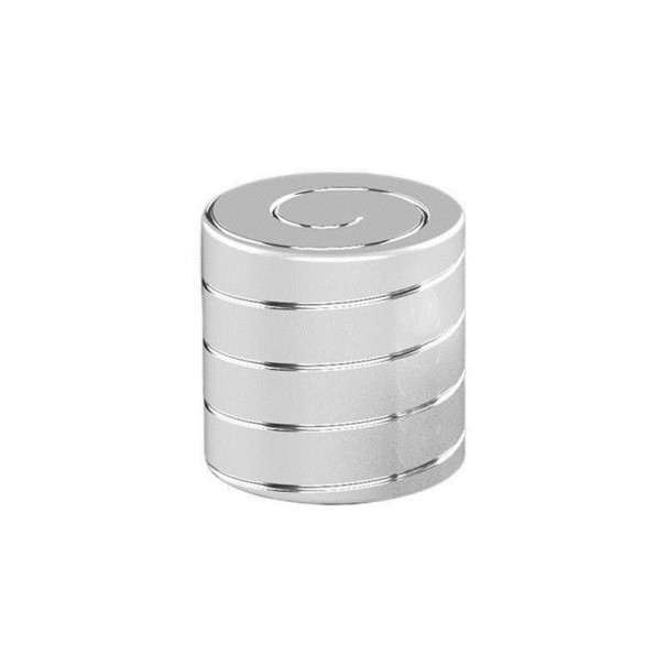 Anti-stress roterande leksak silver