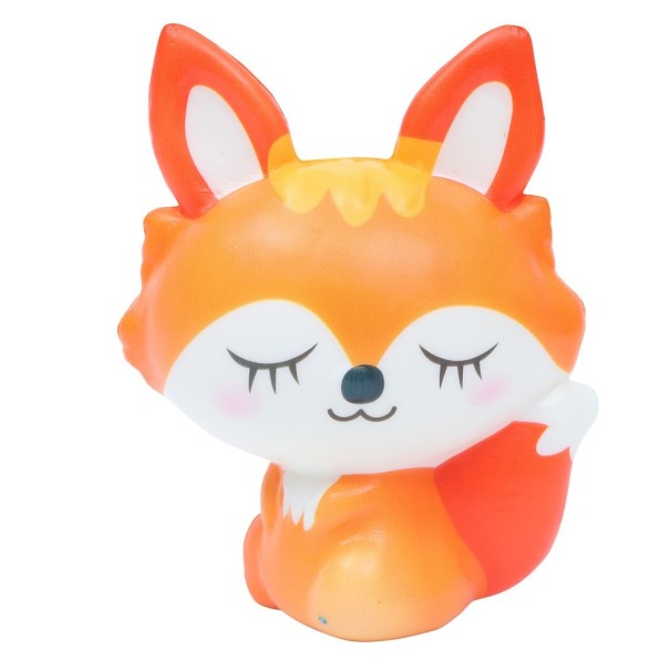 Anti-stress squishy vos oranje