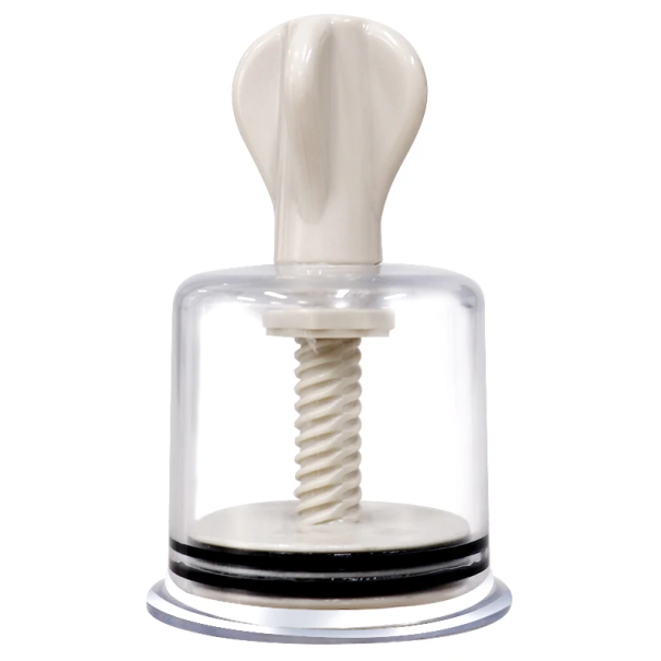 Anticellulite-Sauger XL 6,3 cm mit drehbarem Griff und Silikondichtung Massage-Vakuumglas für Körperpflege und Hautlifting 1