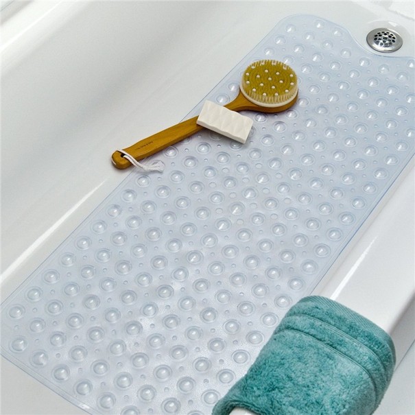 Antislip badmat helder