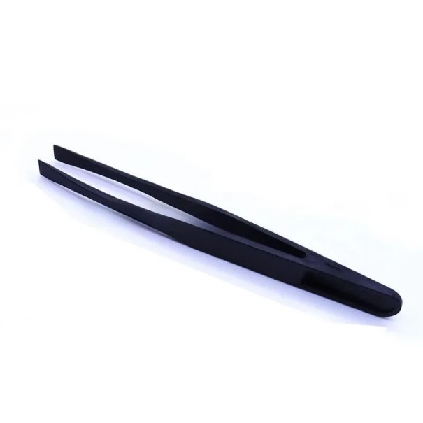 Antistatic Tweezers with Short Straight Tips for Watch Repair and Working with Small Components Without Damage 1