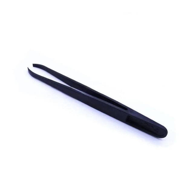Antistatic Tweezers with Straight Flat Tips for Watch Repair and Handling Sensitive Parts Without Scratching 1