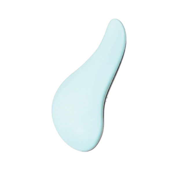 Antistatische massagekam voor haar 14,5 x 6,5 cm Kam voor het doorboren van nat en krullend haar Tegen het breken en uitvallen van haar groen