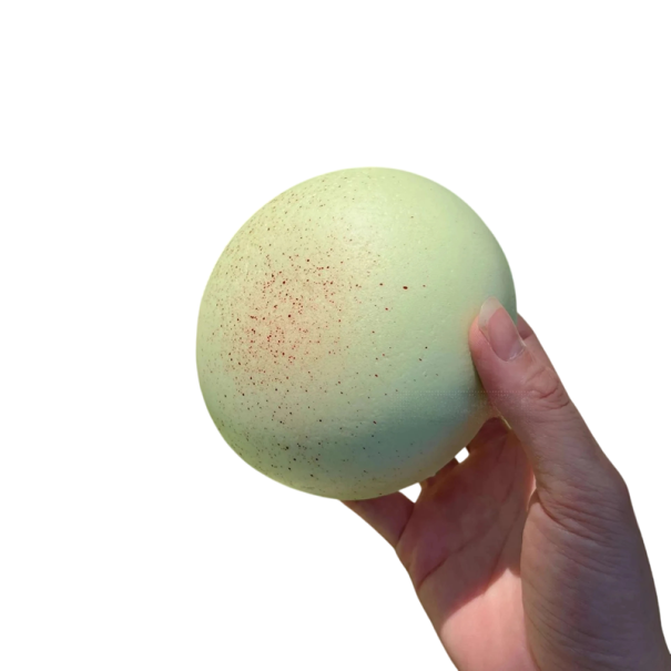 Antistresová mačkací houbička squishy 10 × 10 × 5 cm pěnová houba s pomalým návratem 75 g měkká relaxační hračka do ruky pro uvolnění stresu zelená