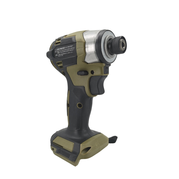Aparat de găurit cu impact cu acumulator Makita 18V, 180 N.m, 3600 rot/min, motor fără perii, corp compact 115x63 mm, fără baterie și încărcător verde