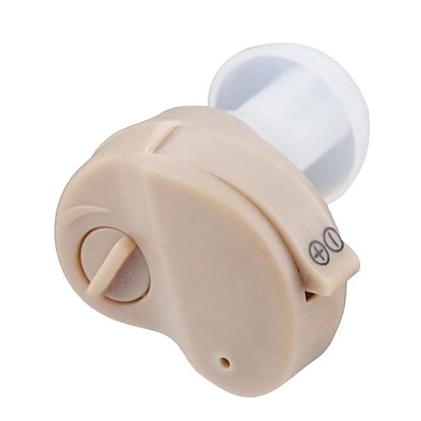 Aparatură auditivă digitală Mini amplificator de sunet portabil Aparatură auditivă fără fir pentru persoanele cu deficiențe de auz 2,4 x 1,9 cm 1