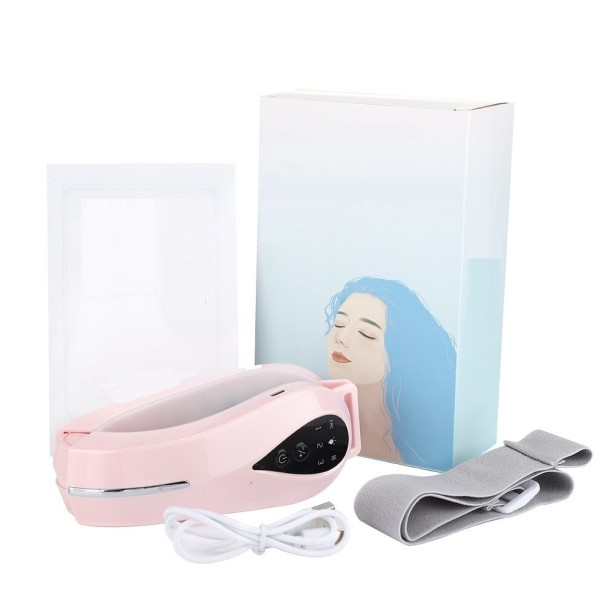 Appareil cosmétique pour le visage rose