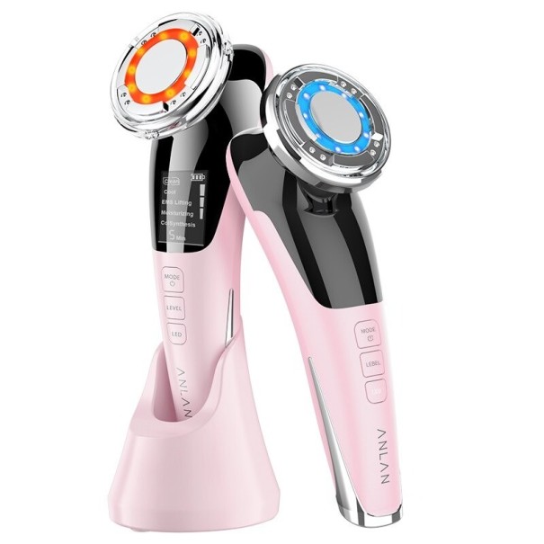 Appareil cosmétique rose