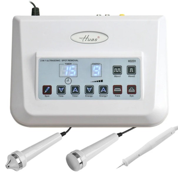 Appareil ultrasonique pour le visage 3 en 1 Stylo microplasma pour l'élimination des taches de rousseur Appareil pour l'élimination des tatouages 1