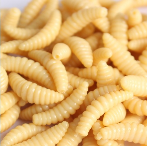 Appât artificiel pour poissons - Vers jaune