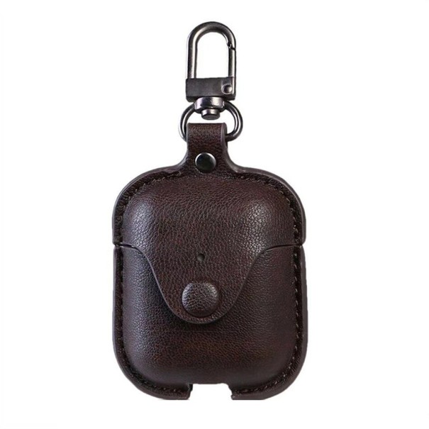 Apple Airpods 1/2 Etui K2100 mørkebrun