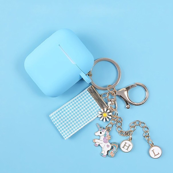 Apple Airpods 1/2 Fodral Cover K2183 ljusblå
