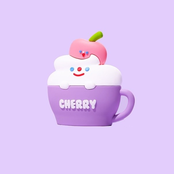 Apple Airpods -kotelon suojus K2279 vaaleavioletti 1