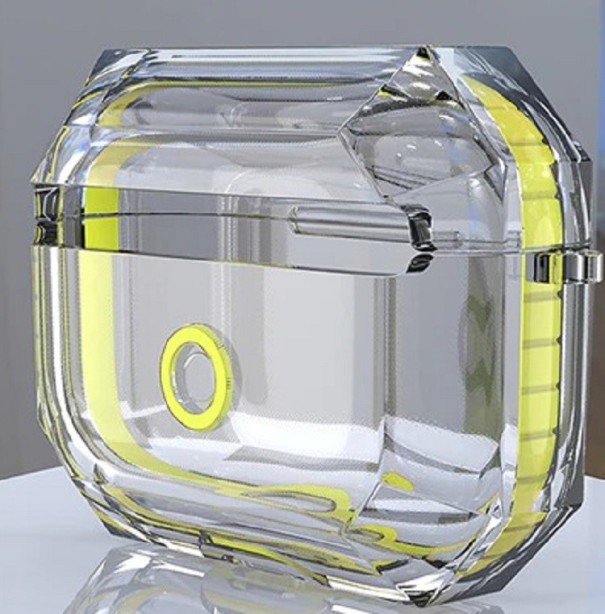 Apple Airpods Pro -kotelon suojakuori K2149 keltainen