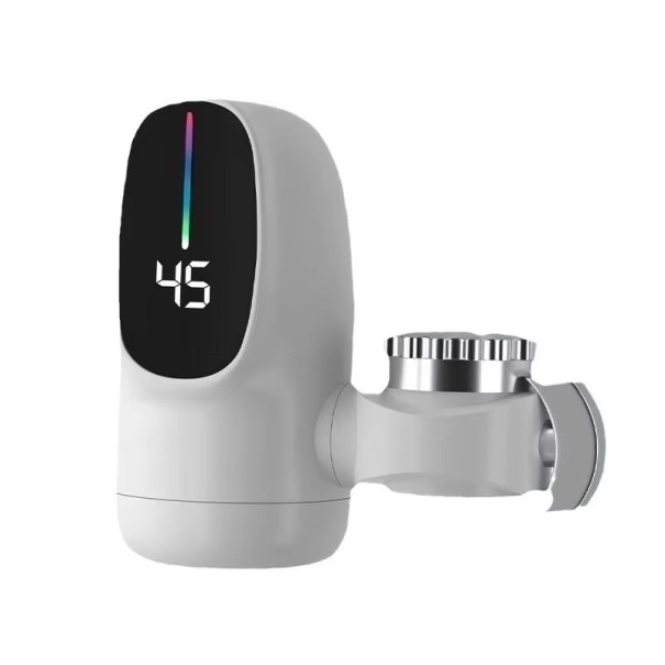 Aquecedor de água elétrico sem pressão de 3000W para cozinha com display de temperatura para aquecimento rápido de água 1