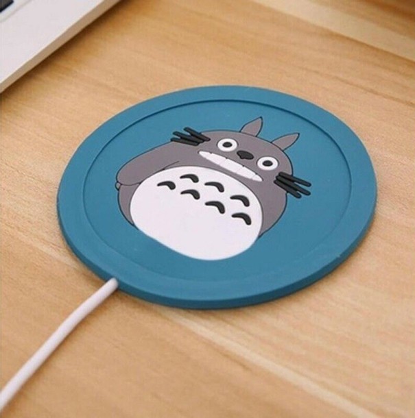 Aquecedor de bebidas USB T1056 azul petróleo