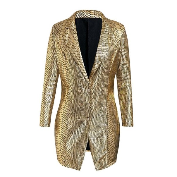 Arany kabát ruha S