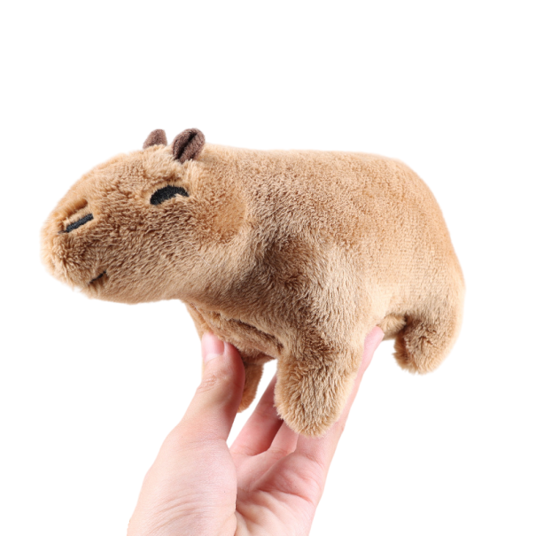 Aranyos Capybara kitömött állat plüss játék gyerekeknek Capybara plüss játék állat dekoráció gyerekszobába 30cm 1