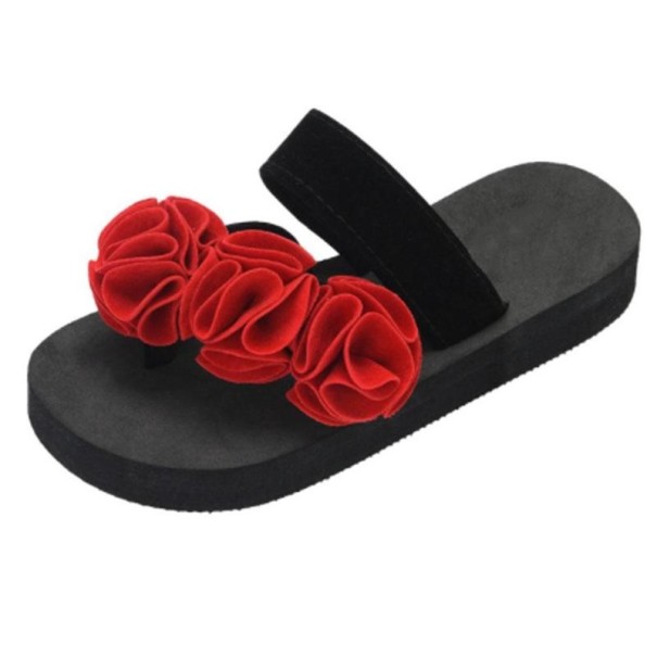 Aranyos női flip-flop papucs piros 39