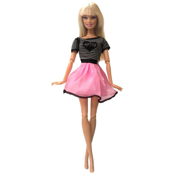 Aranyos ruha Barbie A1529-hez 1