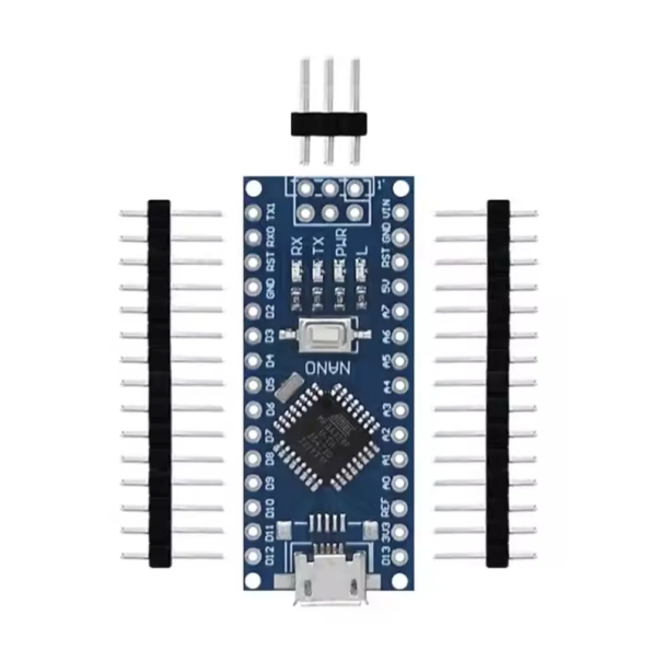 Arduino Nano 3.0 Atmega328 Micro USB - kehitysalusta yhteensopiva Arduino IDE Mini moduuli elektronisiin projekteihin ja robotiikkaan 1