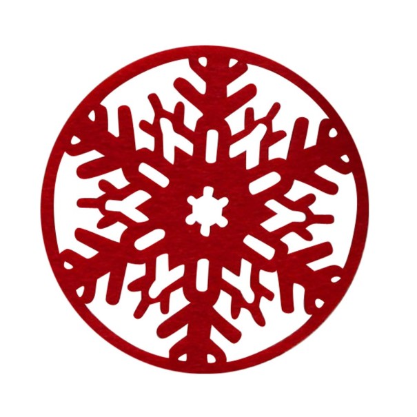 Arestas de Natal 2 pcs vermelho