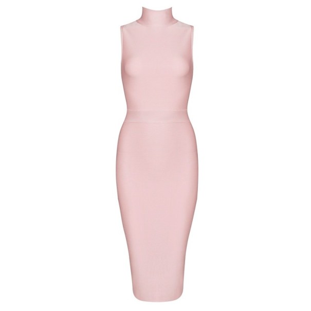 Aretha kokerjurk roze XS