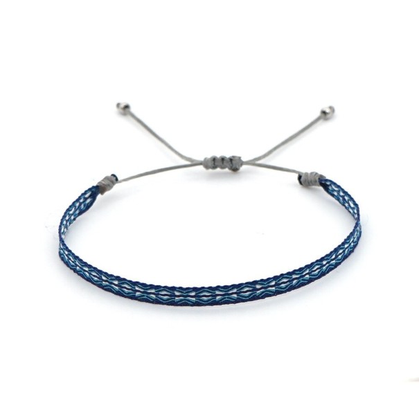 Armband met gevlochten touw 15