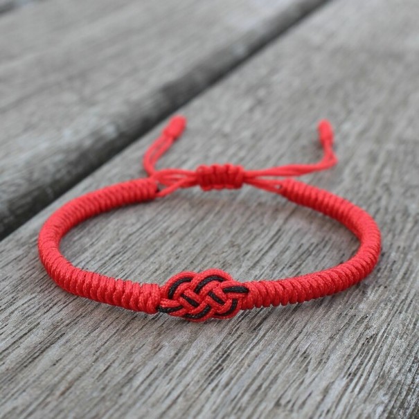 Armband met touwtje H385 5