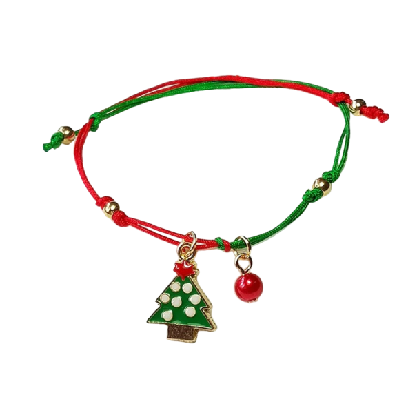 Armband mit Weihnachtsanhänger 5