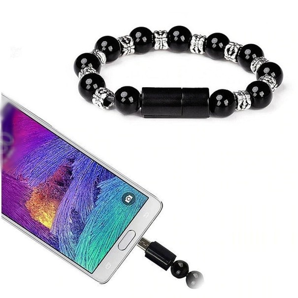 Armband oplaadkabel voor Lightning / USB-C / Micro USB