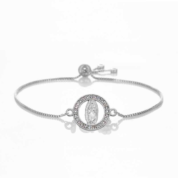 Armband van de Maagd Maria zilver 1