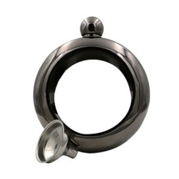 Armbåndsformet fladbrød sort