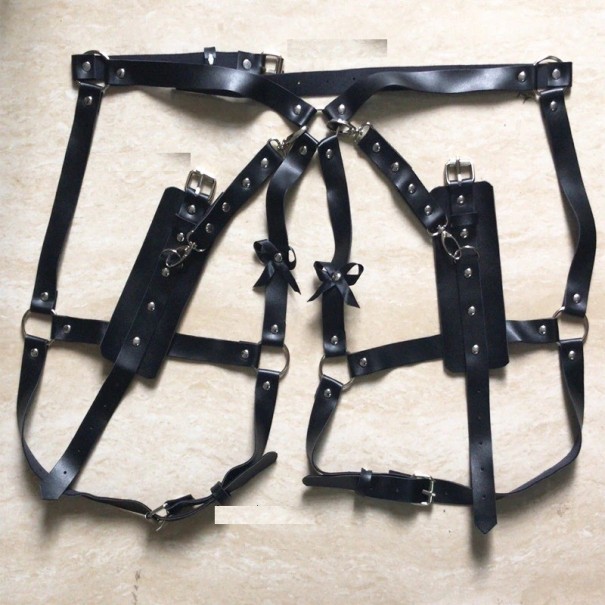 Arnés de cuero para mujer A2550 1