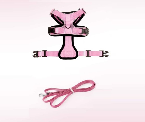 Arnés para gatos rosa XS