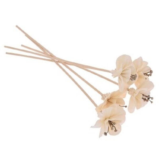 Aroma diffuser pinde med blomster 5 stk C547 2
