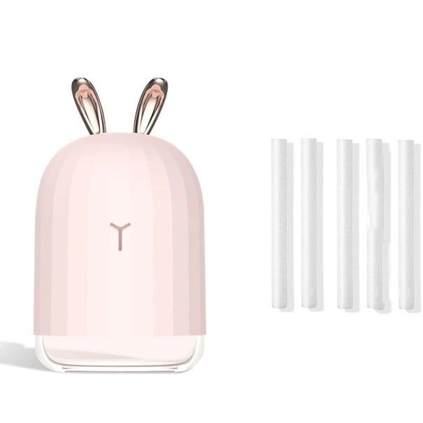 Aroma difuzér s motivem zvířátka pro provonění domova Podsvícení Nádržka 220 ml Napájení přes USB Materiál ABS a PP Rozměry 8 x 8 x 13,9 cm 3