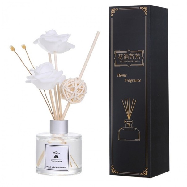 Aroma-Diffusor mit Stäbchen 50 ml weiß 8