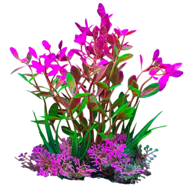 Artificial Aquarium Plant 14 cm Water Grass Decoration Soft Plastic Fish Hideaway Simulation of Natural Vegetation Aquarium Ornament Grassy Growth 1