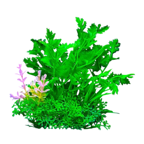 Artificial Aquarium Plant 14 cm Water Grass Made of Soft Plastic Realistic Decoration Aquarium Vegetation Shelter for Fish Easy Maintenance 1