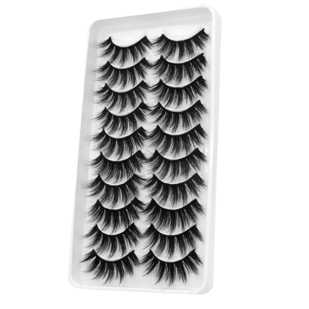 Artificial Mink Eyelashes 10 Pairs 3D 19