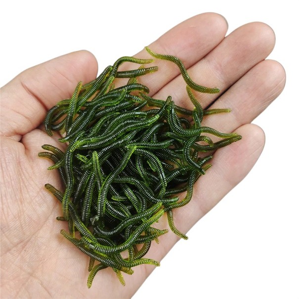 Artificial Worms 3.5 cm 100 pcs 4