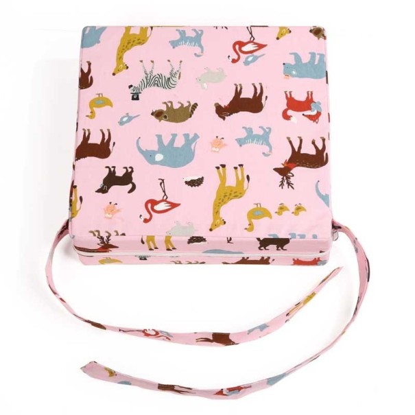 Asiento elevador infantil para silla E600 rosa