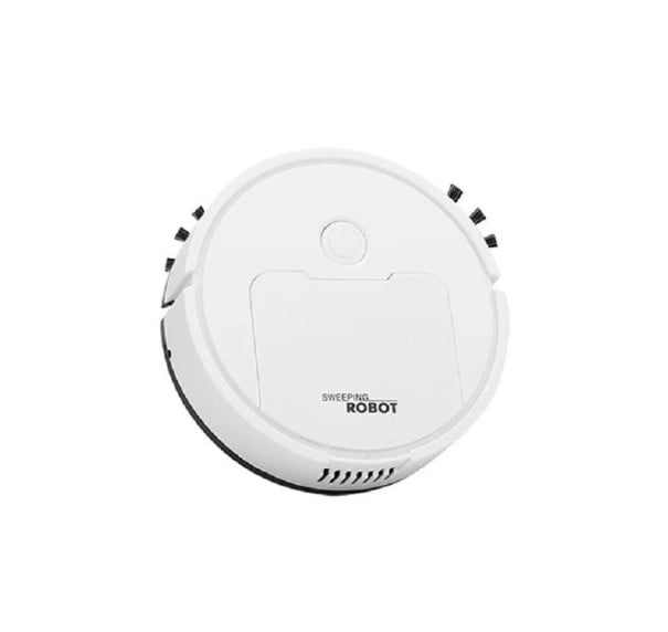 Aspirapolvere robotico con funzione di lavaggio 16 x 6 cm, 400 mAh bianco
