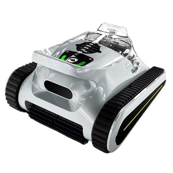 Aspirateur de piscine robotisé 200 m² Nettoyeur automatique sans fil pour les murs et le fond 3,5 l filtre 250 μm batterie 7800 mAh jusqu'à 2,5 h 1