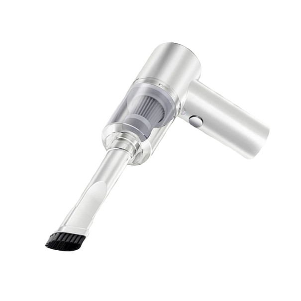 Aspirateur de voiture blanc