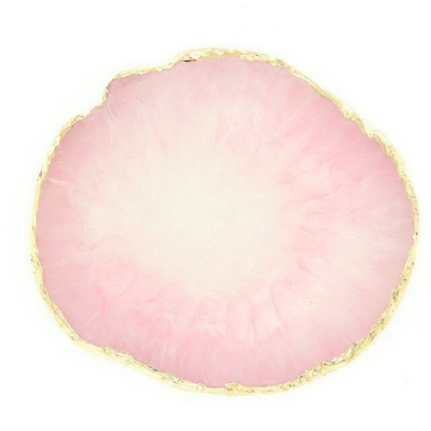 Assiette à bijoux C559 rose clair