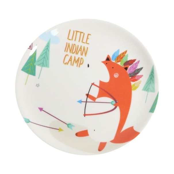 Assiette enfant animaux de la forêt 1