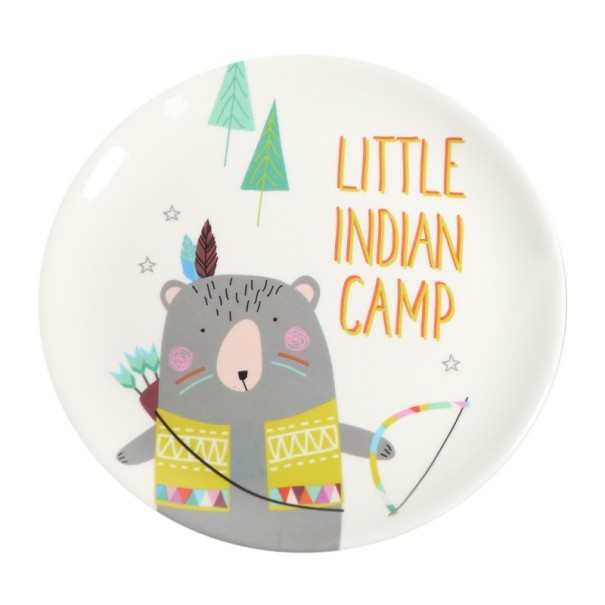Assiette enfant animaux de la forêt 3