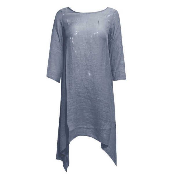 Asymetrické šaty plus size